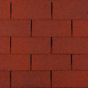 Bitumenski pokrov GUTTA1 ŠINDRA GUTTATEC PRAVOKUTNA CRVENA 3m2 1700125