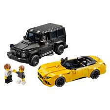 LEGO Speed Champions Mercedes-AMG G 63 a Mercedes-AMG SL 63