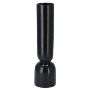 VAZA KERAMIČKA BUKAN 30 CM - CRNA BOJA