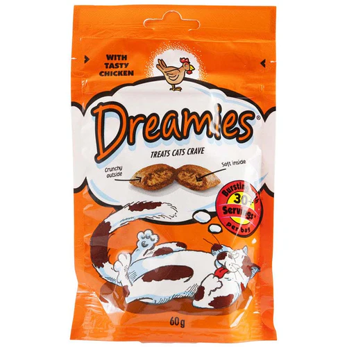 DREAMIES Poslastica s piletinom, 60g