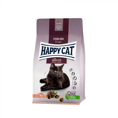 Happy cat supreme sterilised, losos 1,30kg