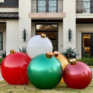 Holiball božićna kugla 76cm crvena