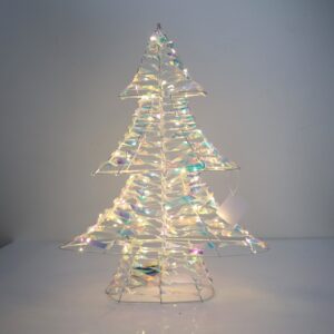 LED lampice bor 40L/39x10xh50cm 3AA 3D iris traka